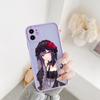 Beichuan Marlene Phone Case For IPhone 14 13 12 11 Mini Pro Max XS X Max XR 8 7 Plus SE 2022 Skin Color Phone Cover