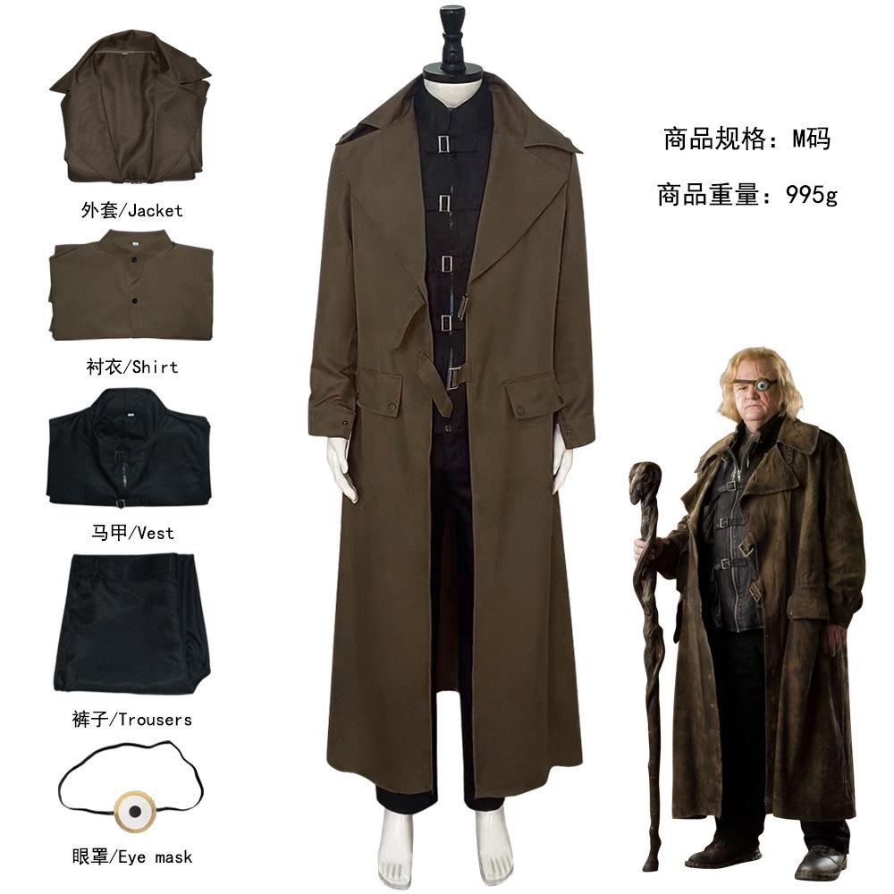 Wizard Robe Cosplay Costume Voldemort Albus Dumbledore Snape Professor McGonagall Adult Halloween Outfit