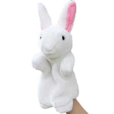 Cute Cartoon  Doll Kids Glove Hand Puppet  Plush Bunny Finger Toys