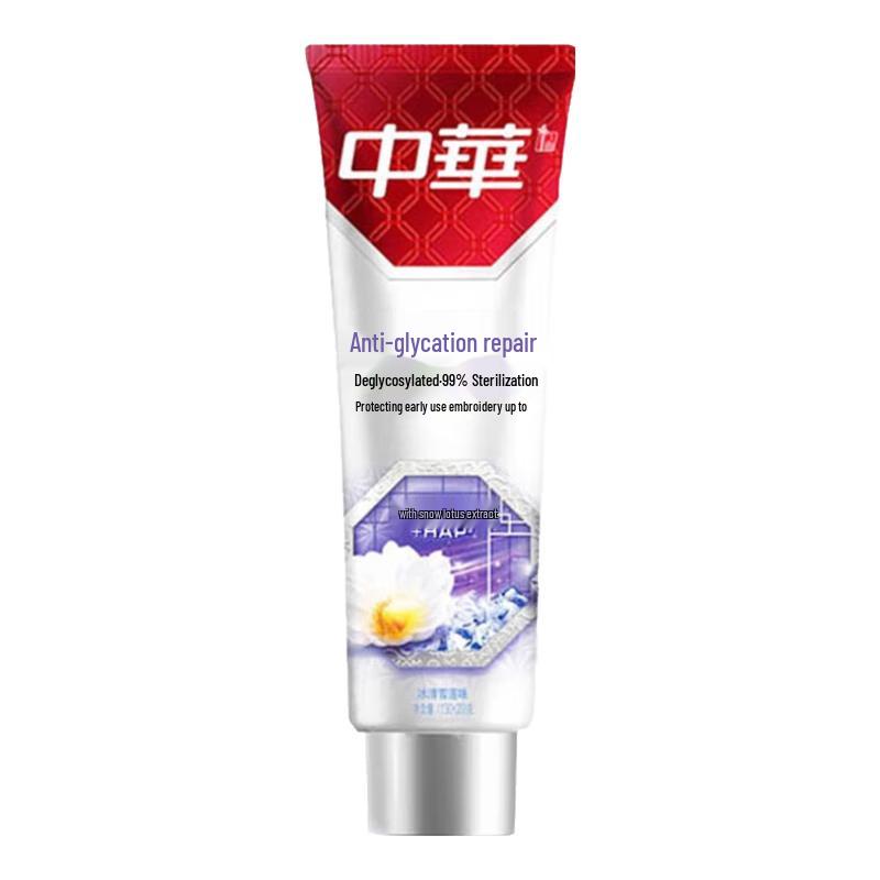 

Zhonghua Anti-Sugar Toothpaste, Ice Snow Lotus Flavor