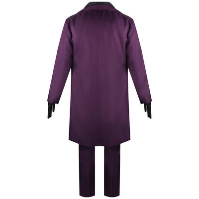 Batman Kara Şövalye Mor Joker Heath Ledger Cadılar Bayramı Balosu Kostümü