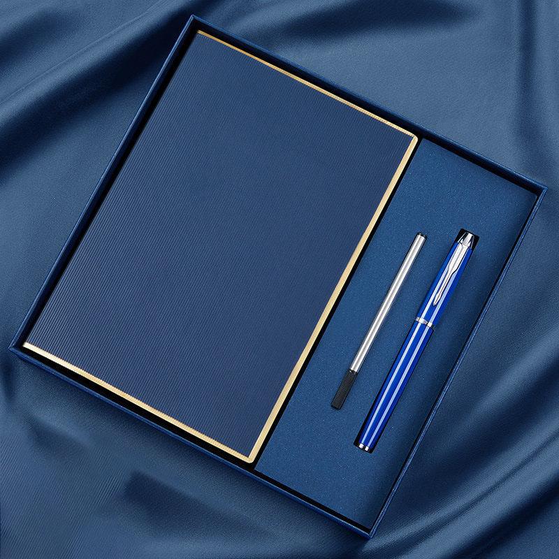 Sports Style Multi-color Metal Business Signature Ballpoint Pen Neutral Enterprise Gift Box Set logo Advertising Gift Batch A5