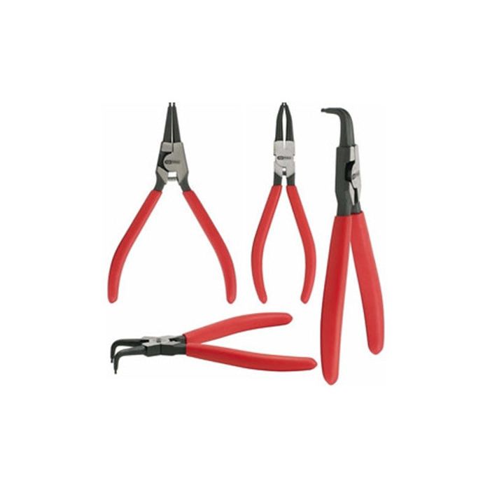 Zangensatz - KSTOOLS - Für Sprengringe - 4 Stück - Abmessungen 160 mm - Materialien Chrom-Vanadium, Stahl, PVC