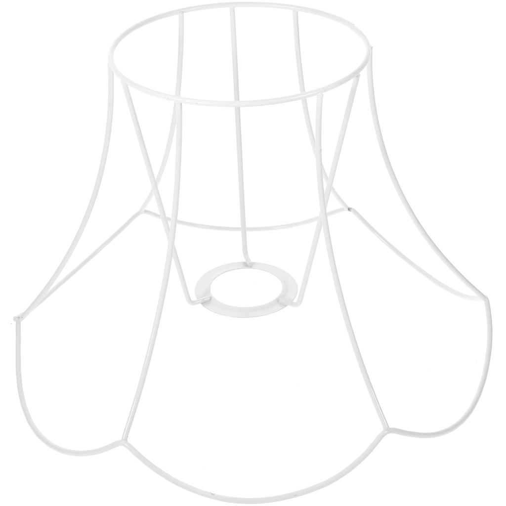 Table Lights Frame Metal Lamp Cover Brackets Shade Frames for DIY Lampshade Holder