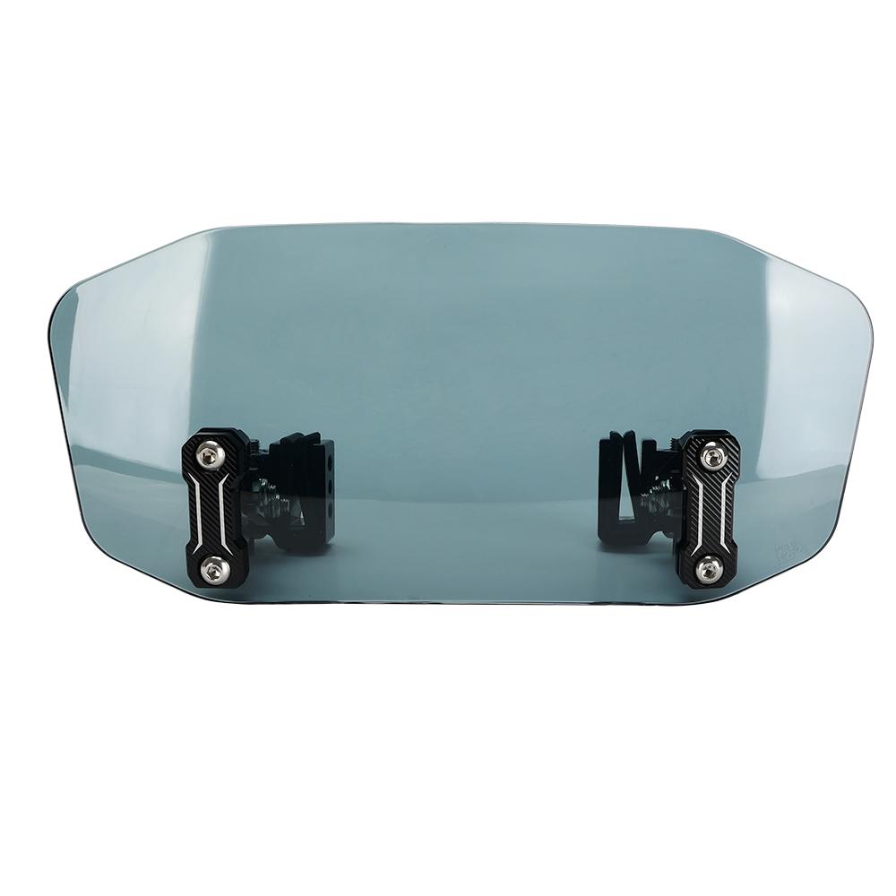 

Универсальное регулируемое расширение спойлера для мотоциклетного ветрового стекла, клипсы, металлическое ветровое стекло с увеличенной высотой, мотоциклетные аксессуары