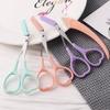Eyebrow Scissors with Eyebrow Razor,Eyebrow Trimmer with Comb,Non Slip Finger Grips Trimmer Eyebrow Scissors, Hair Removal Beauty Accessories for Men