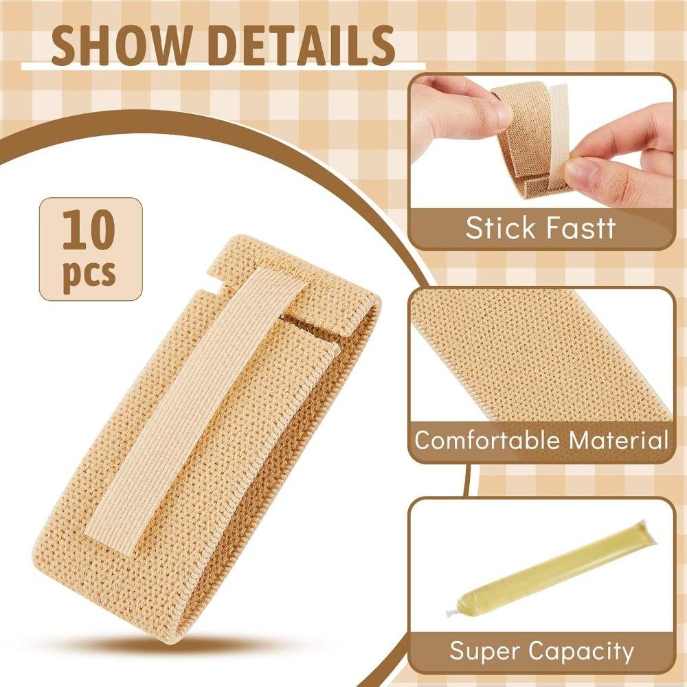 Adjustable Men Catheter Supplies Reusable Penile Clamp Fixer Replacement Male Catheter Fixer