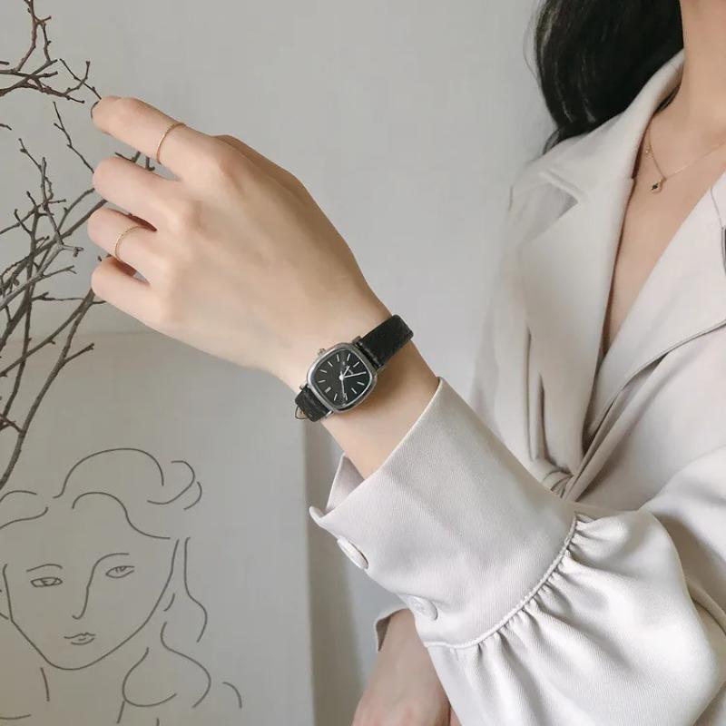 Uhren Damen Paaruhr Quarz Armbanduhr Damen PU Leder Uhren Damenuhr Festivalgeschenk relogio feminino