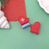 Kawaii Cartoon Christmas Series Flatback Resin Cabochon DIY Headwear Craft Doll House Accessories