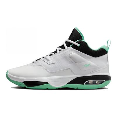Air Stay Loyal 3 Branco Verde Brilho Tênis Masculinos Preto FB1396-103