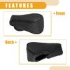 1 Pc Universal Car Shift Knob Cover - Automatic Car Knob Gear Sticky Protector Decorative - Faux Leather Black