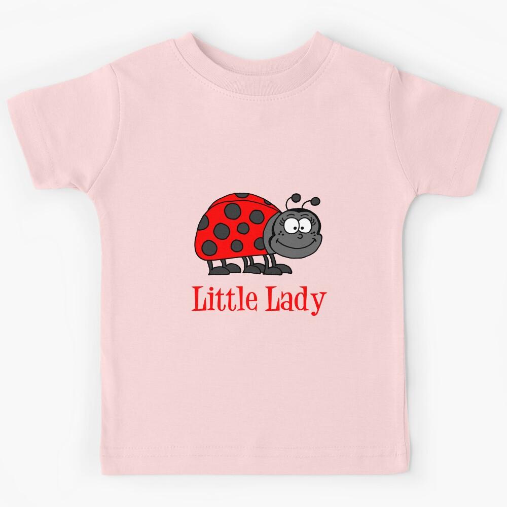 Little Lady Cute Lady Bug For Baby Girls Kids T-Shirt 160