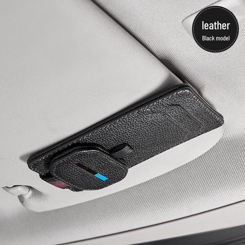 

Многофункциональный зажим для солнцезащитного козырька автомобиля для очков, удостоверений личности и квитанций