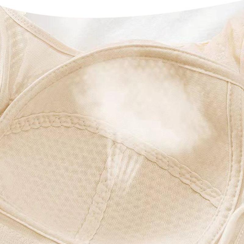 Кружевной вязаный бюстгальтер с полной чашкой — фото 7