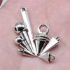 20pcs Gothic Styles Awl Bodkin Charms For Jewelry Making Antique Silver Color Pendants DIY Crafts Making Findings