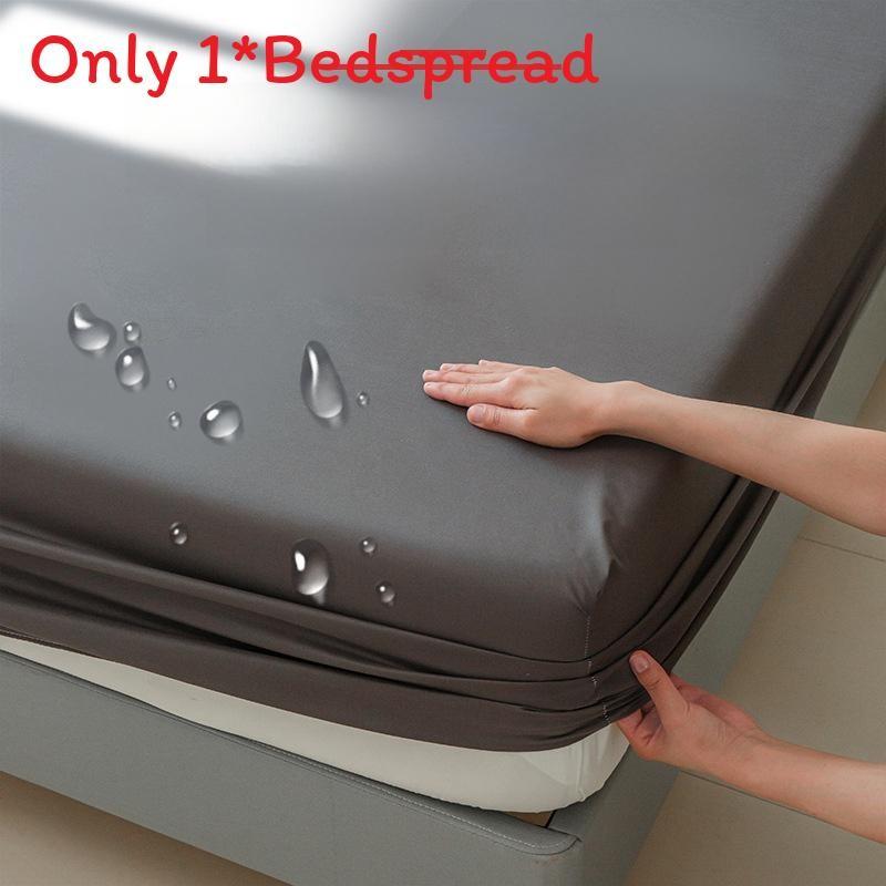 Modern Minimalist Waterproof Bed Cover With Active Dyeing For Home Protection