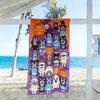 Holiday Pals Festive Gear Beach Towel Super Soft Microfiber Quickdry Fabric Comfortable Lightweight