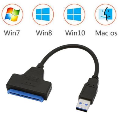 Cablu USB 3.0 SATA 3 Adaptor Sata la USB Până la 5 Gbps Suport Disc dur HDD SSD extern de 2,5 inchi Cablu Sata III cu 22 pini