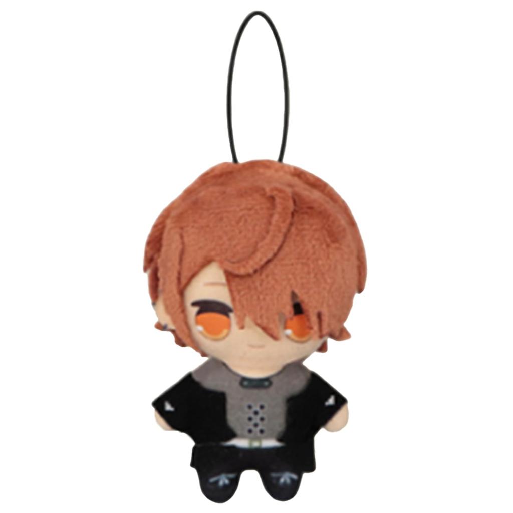 Colorful Peach Kyurumaru Mascot Plush Karapichi Toy, Approx. 8cm, Vol.1 (Sweet Potato)