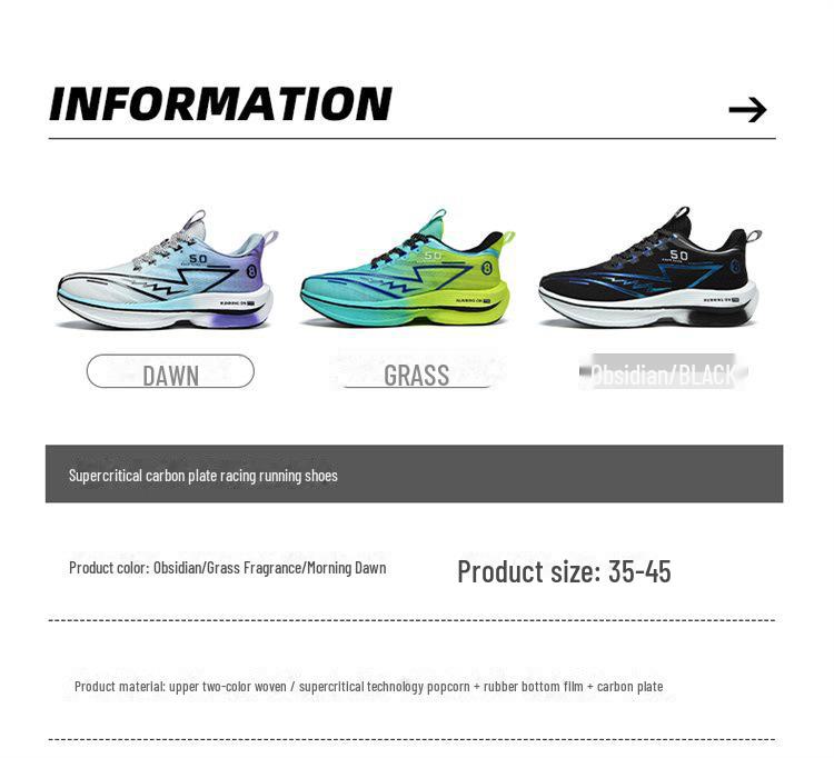Chitu 8Pro Herren Atmungsaktive Marathon-Rennschuhe für Herbst/Winter