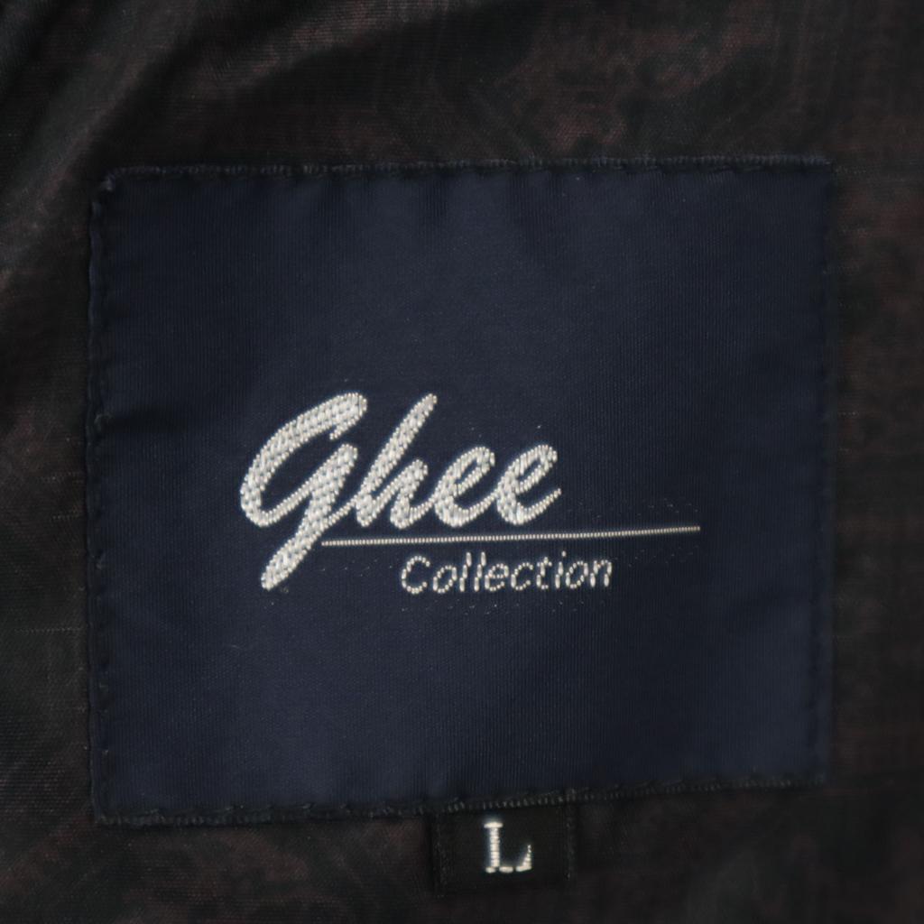 Ghee Kollektion Edelstahl Kragen Mantel L Grau Herren Gebraucht