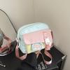 Internet celebrity fashion small bag 2025 new trendy Japanese small fresh student messenger bag cute boy and girl small bag