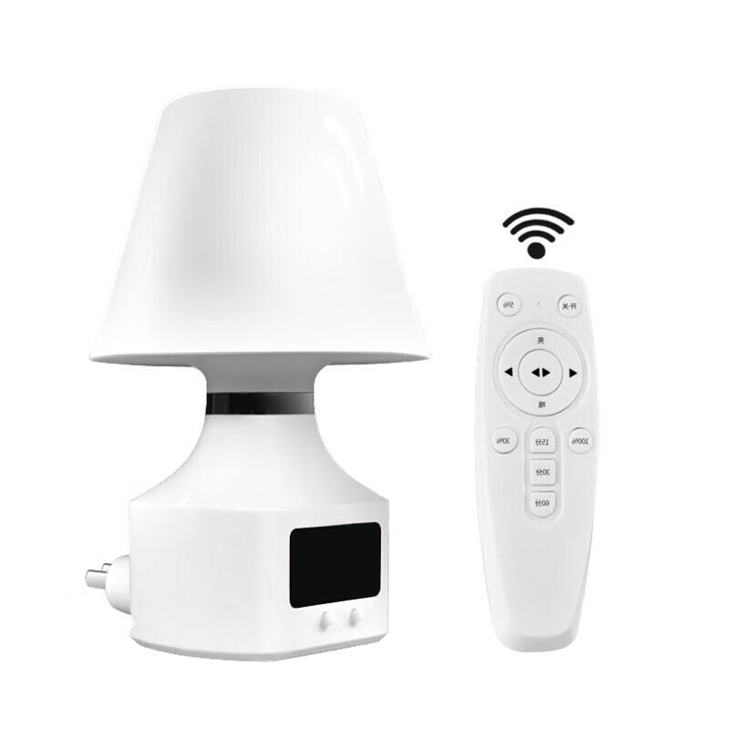 Remote Control Night Light Table Lamp with Timer