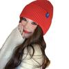 New Knitted Hat for Women In Autumn and Winter Korean Style Versatile Warm Wool Hat Cute Face Protecting Cold Hat