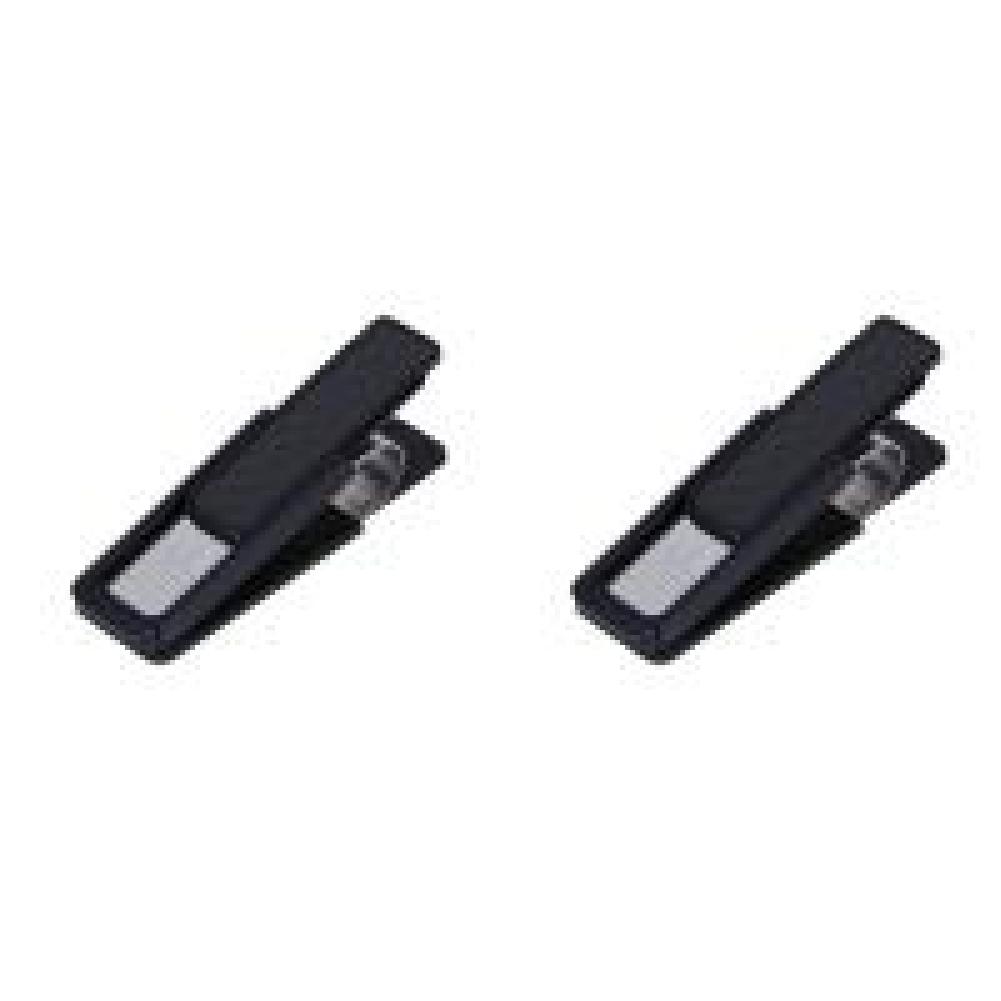 

Double Sided Carbon Fiber Stainless Steel Alloy Purse Card Clip (Black)