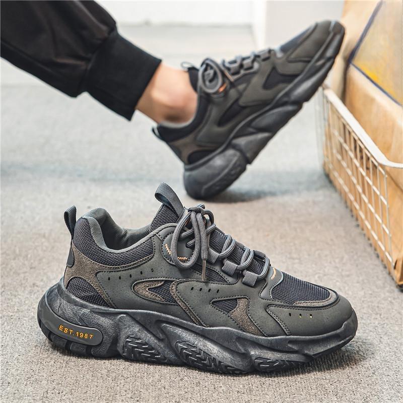 Running Shoes Men's  and  Thick Soled  Versatile Sports and Leisure Shoes