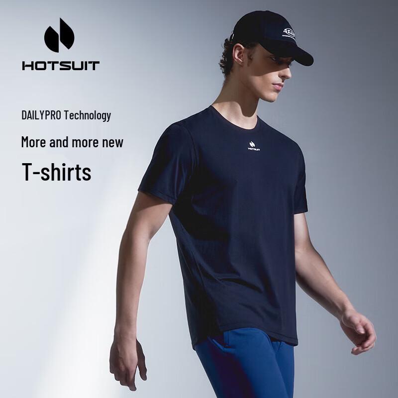 HOTSUIT Men s Quick Dry Antimicrobial Running T-Shirt 3XL