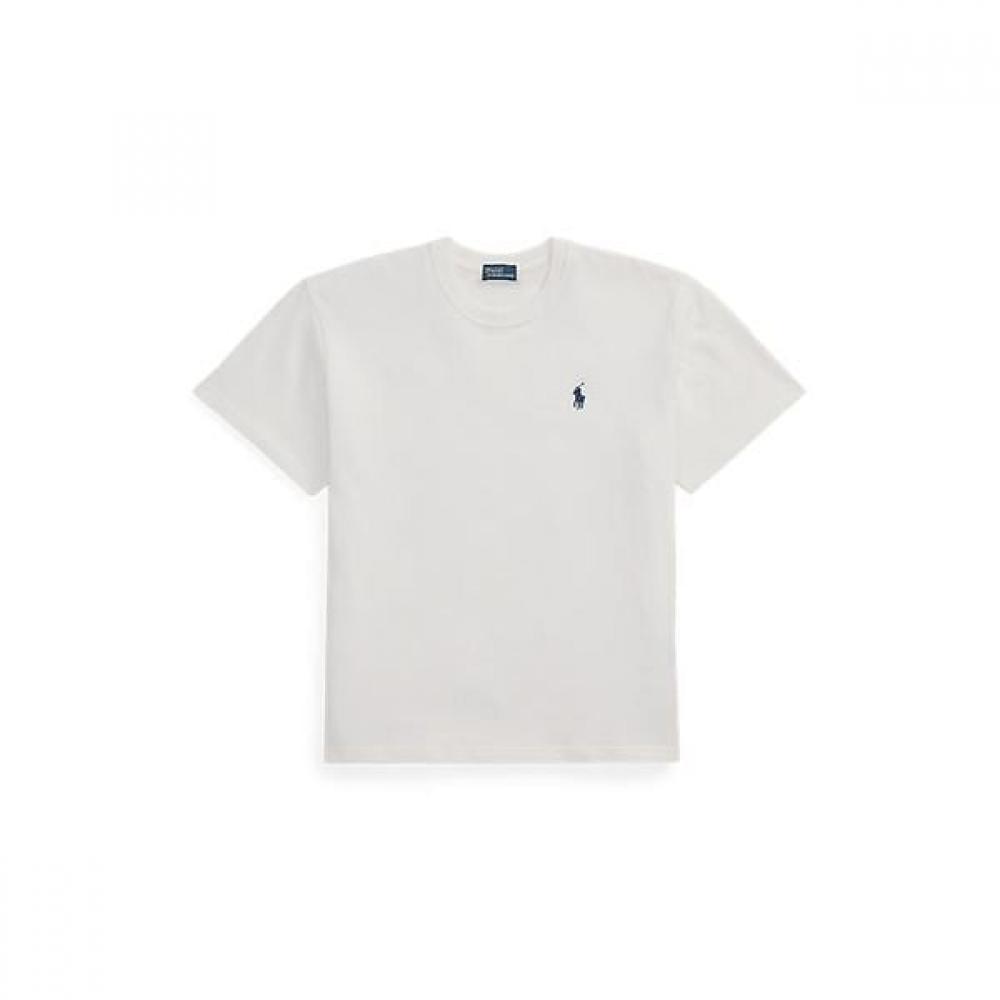 Polo Ralph Lauren Women Cotton Jersey Crewneck Tee  Wmpoknincu21056100 
