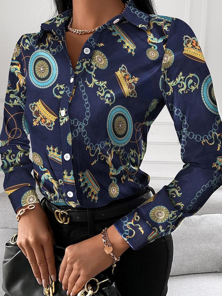 Women's Shirt Imported Top Spring Autumn Long Sleeve Elegant Overcoat Shirt Women's Summer