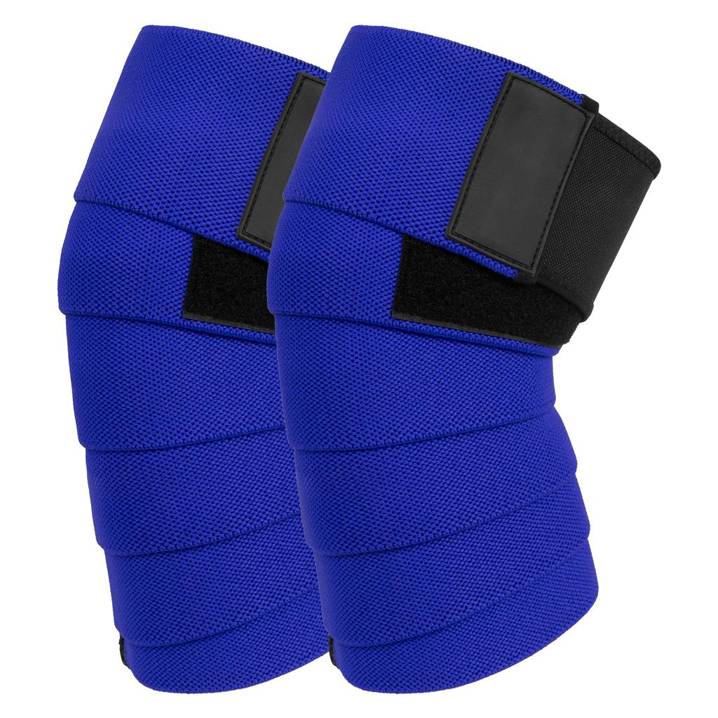 Knee Wraps for Squatting Knee Strap Bands for Crossfit Training Powerlifting Knee Support Deadlift Wraps Weightlifting
