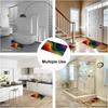 2D Rainbow Floor Mat Bathroom Anti Slip Absorbent Quick Drying Door Mat Toilet Anti Fall Door Mat Indoor And Outdoor Foot Mat