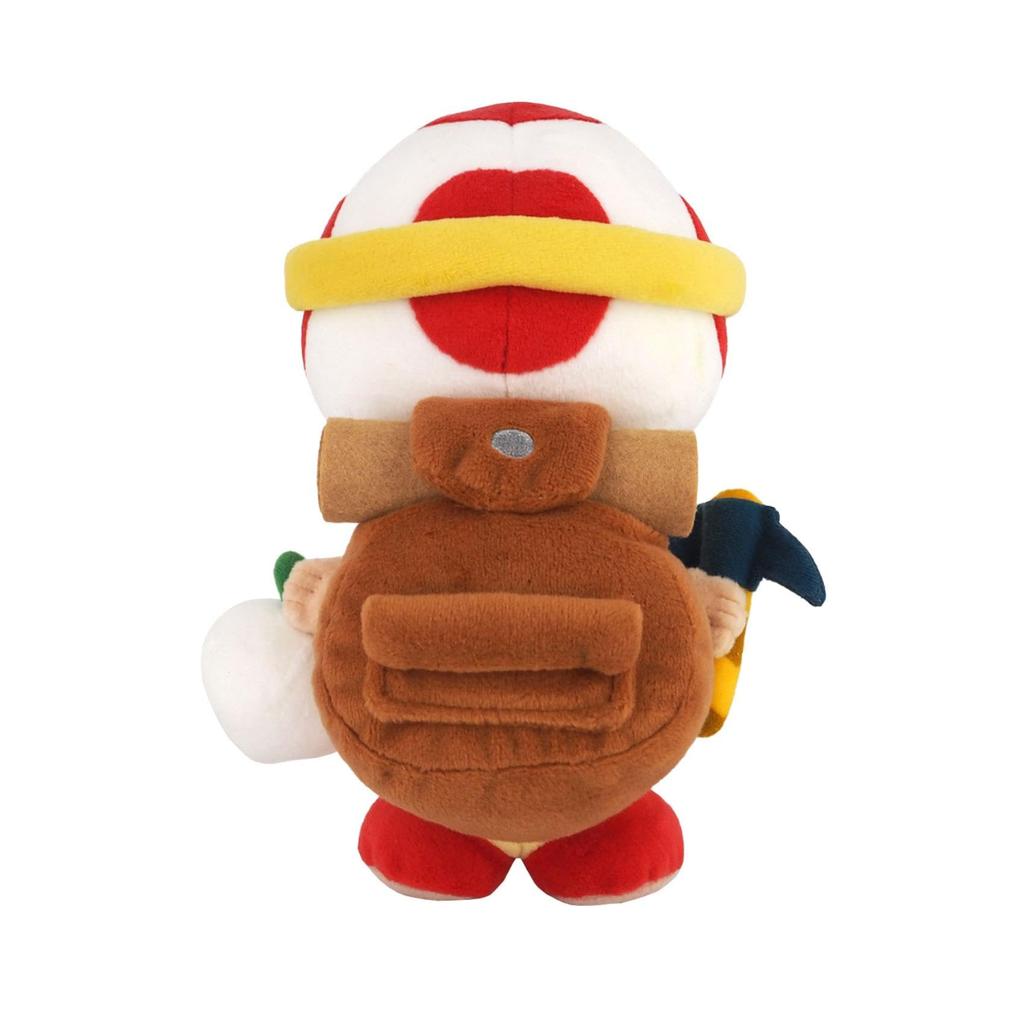 Sanei Boeki Captain Toad: Treasure Tracker (Standing) W12 x D13.5 x H21.5cm Plush Toy SK02