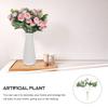 5 Stück künstlicher Rosenstrauß Simulationsblumen-Dekor Wasserdicht Sonnenschutz Falsche Rosenblumen für Wohnzimmer Balkon Fotografie