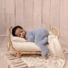 Vintage Handmade Newborn Photography Basket-Baby Chairs & Doll Bed Props for Boys & Girls Perfect for Newborn Baby Photoshoot
