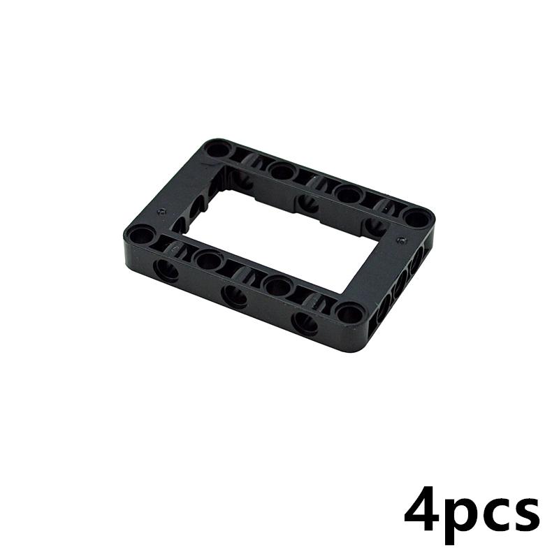MOC High-tech Liftarm Beam Frame 64178 64179 Accessory Thick Building Blocks Modified Open Center Hole Arm 5x11 5x7 Bricks