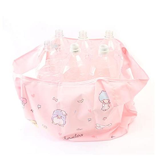 Marushin Eco Bag Sanrio Hello Kitty Strawberry Balloon x W40 x D20cm 12 x Made with recycled polyester 3335012300 H63.5 (when stored 12cm)