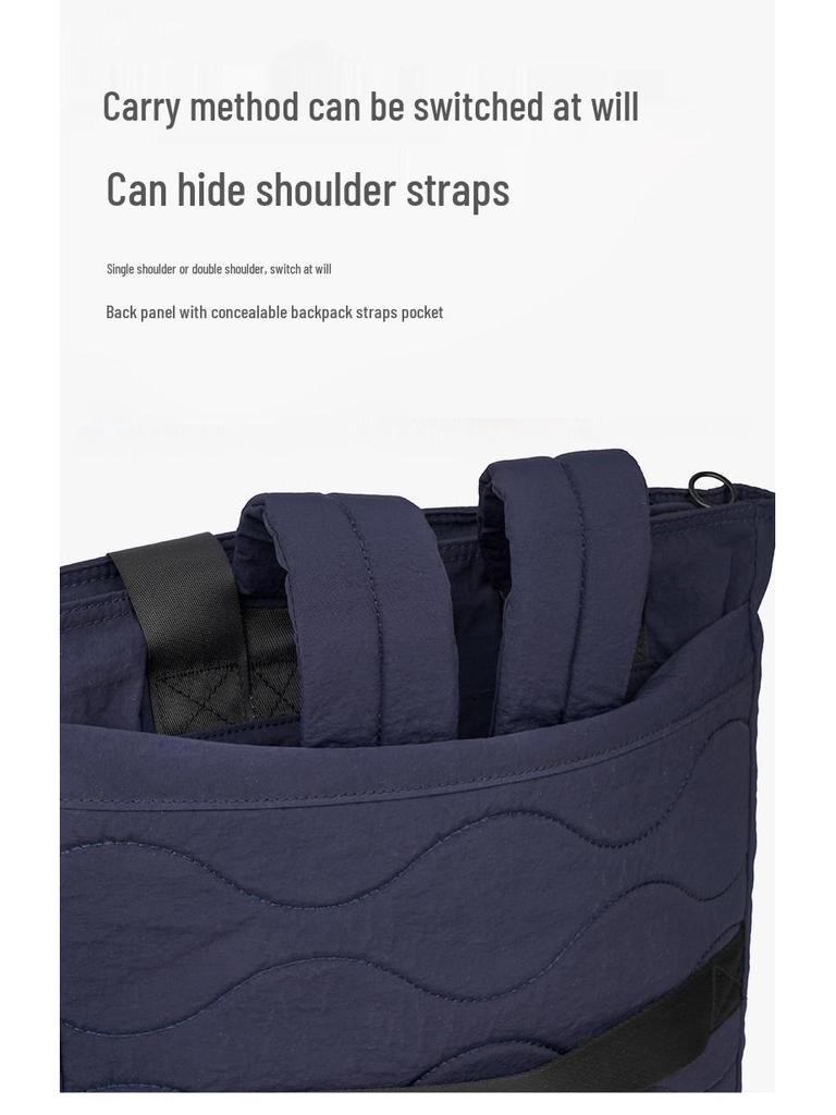 Versatile Multifunctional Nylon Backpack & Stylish Shoulder Bag
