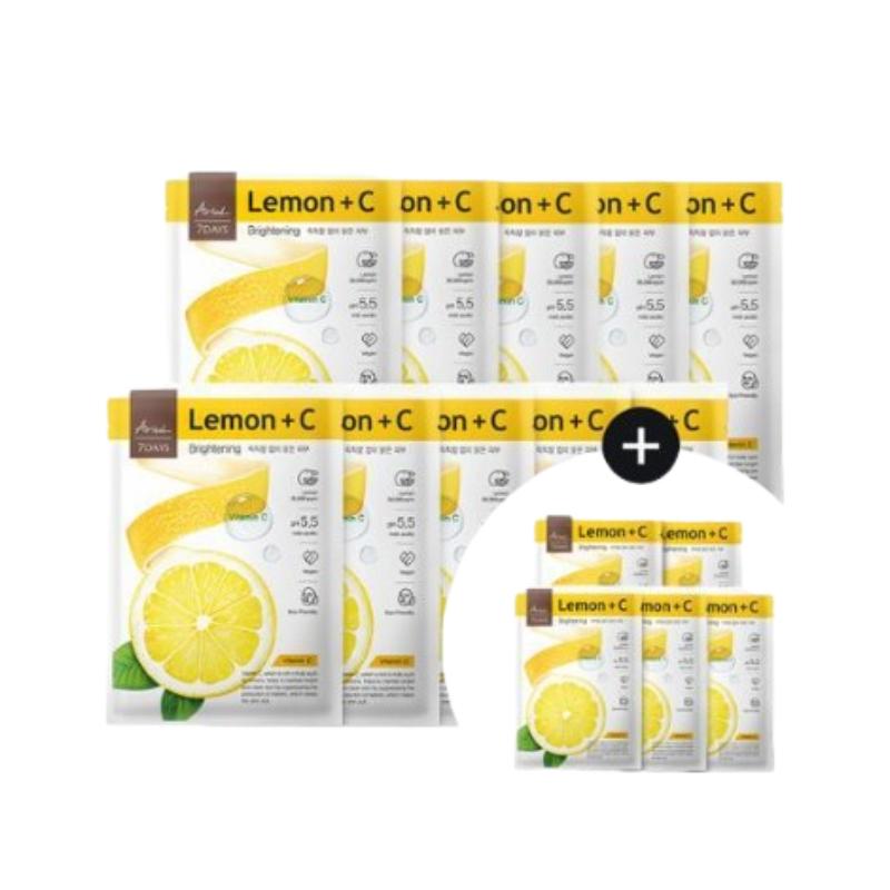 

ARIUL Маска для лица Seven Days Lemon C 10 листов + набор из 5 листов