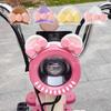 Electric Vehicle & Motorcycle Helmet Decoration Stickers - Cute Cat & Bear Ears, Bow Design