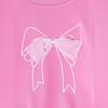 Kids Cartoon Casual Fashion Outfit Set Long Sleeve Top & Pants