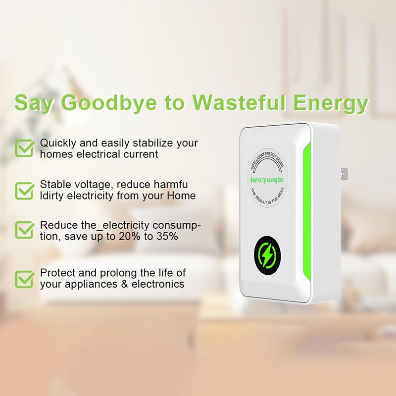 Portable Electricity Saving Box Electric Energy Saver Smart Power Saver Us/Eu Plug Socket Adapter For Cost Reducing Office Home