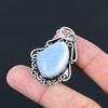 Döttrarnas Dag Erbjudande Sterling Silver Owyhee Blå Opal Ädelsten Ny Hänge Smycke