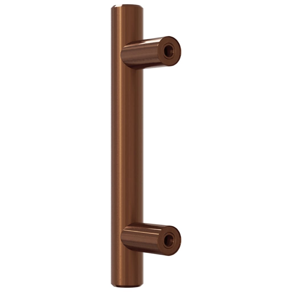Furniture Handles 20 Pcs Bronze 64 Mm Stainless Steel