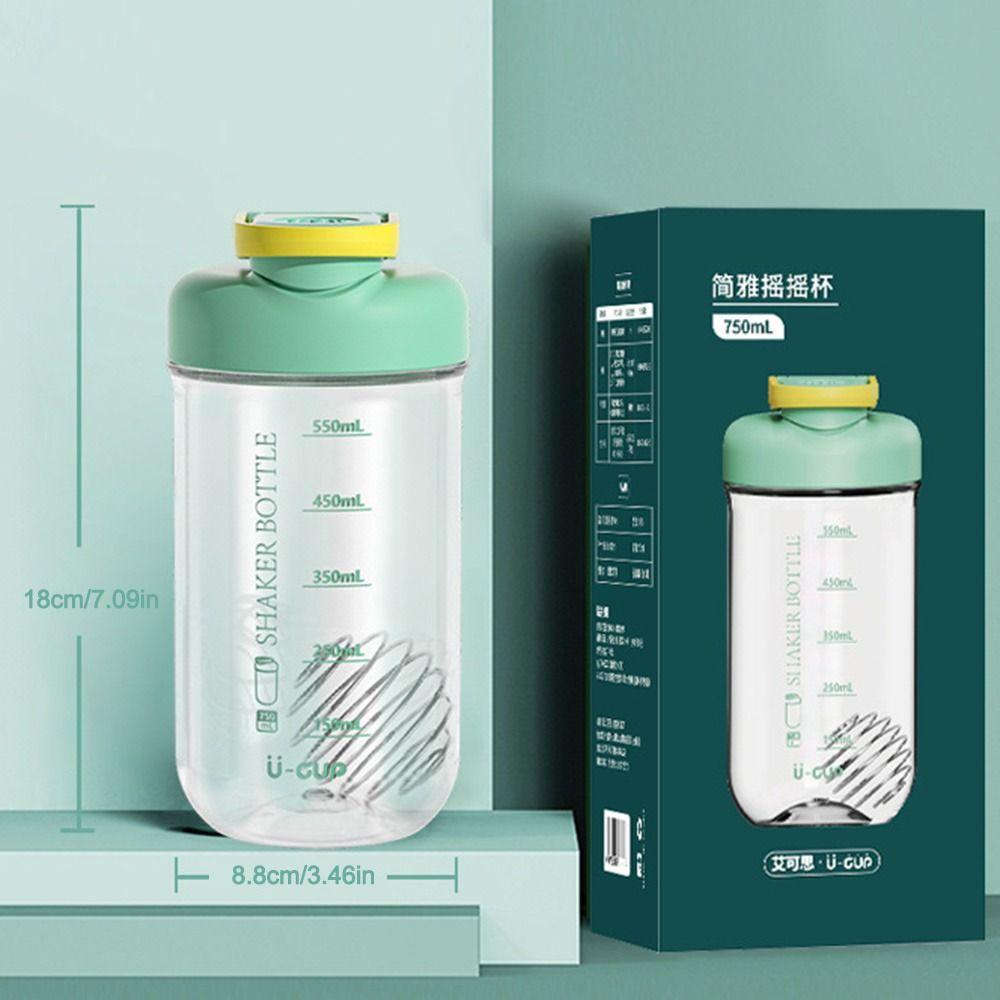 750ml Water Cup Elegant Milkshake Cup Portable Shaker Cup