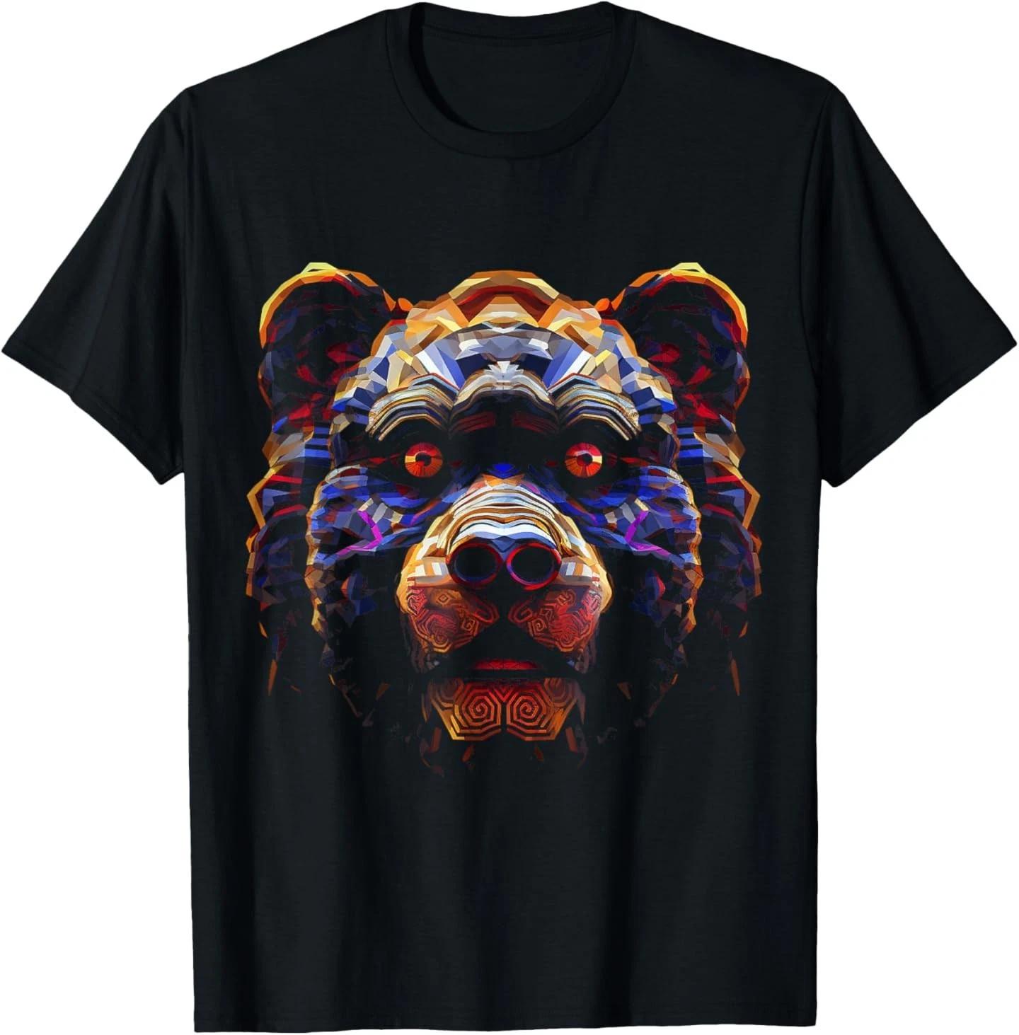 

Bear polygon art animal fantasy animal lover bear T-Shirt XL