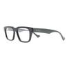 Gucci Logo Printed Temples Square Optical Glasses Men's Style
